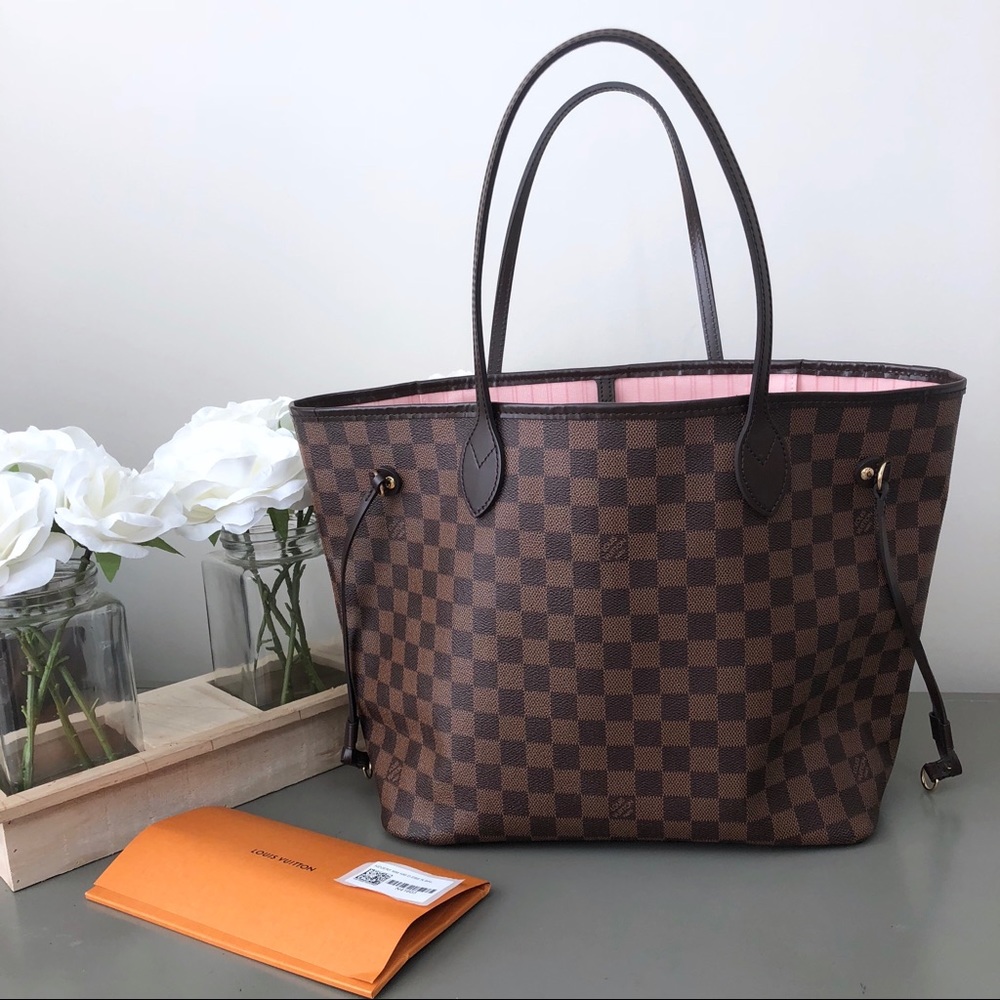 ❗️SOLD❗️2018 LV rose ballerine Neverfull MM - Picture 4 of 8